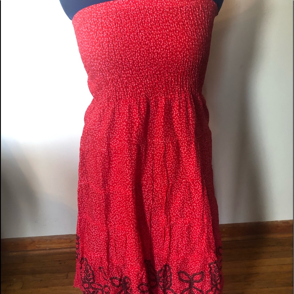 Free People Halter convertible dress/skirt Large